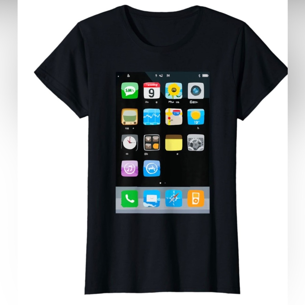 •Cell Phone Apparel Company •Small •100% Cotton